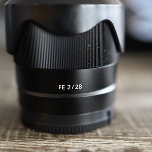 Sony 28mm 2.0 FE lens